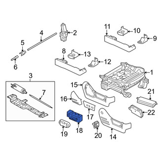 Ford OE - Left Power Seat Switch