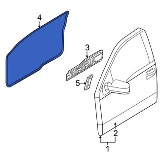 Ford OE - Front Left Door Seal