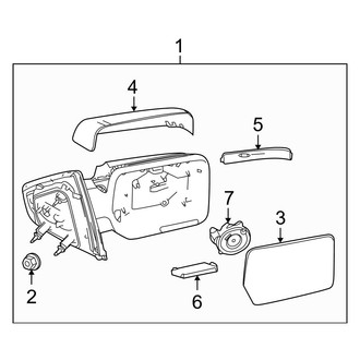 Ford OE - Front Door - Outside Mirrors (With Heat), (SVT Raptor)