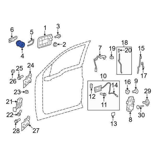 Door Lock Cylinder