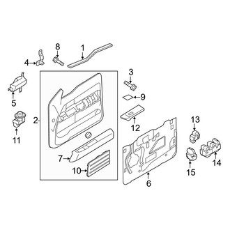 Ford OE - Front Door - Interior Trim (SVT Raptor)