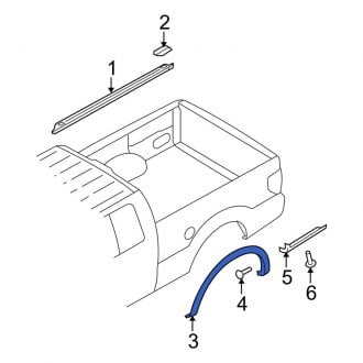 Ford F-150 Replacement Fender Moldings & Trim — CARiD.com