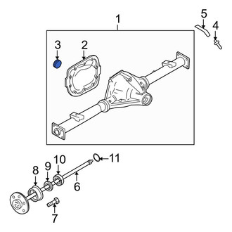 Ford OE - Rear Differential Housing Fill Plug