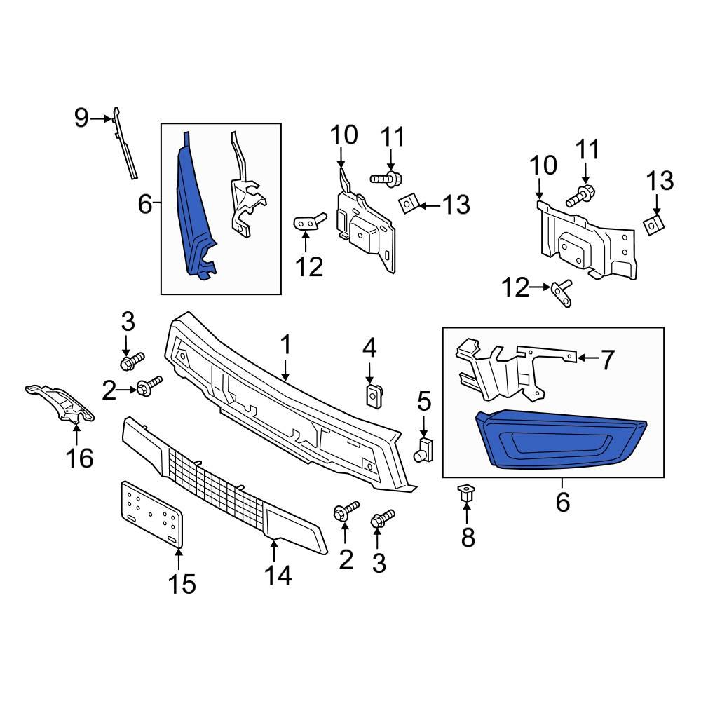 ford-oe-hl3z17810b-front-right-bumper-end-cap