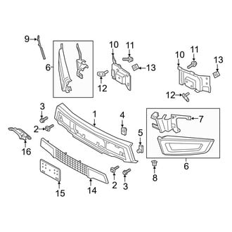 Ford OE - Front Bumper - Bumper & Components (Bumper & Mounts), (Raptor)