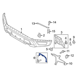 Ford OE - Front Left Inner Bumper Face Bar Bracket