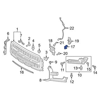 Ford OE - Front Park Assist Camera