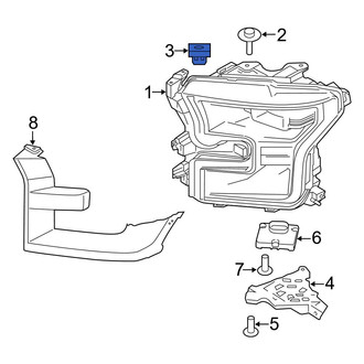 Ford OE - Headlight Mounting Nut