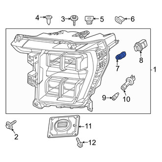 Ford OE - Front Turn Signal Light Bulb