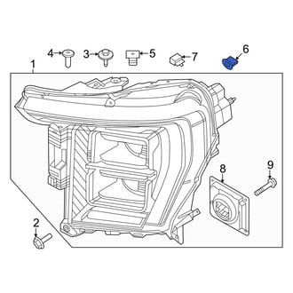 Ford OE - Headlight Fastener Clip