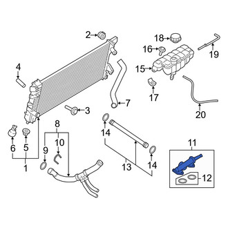 Ford OE - Engine Coolant Outlet Flange