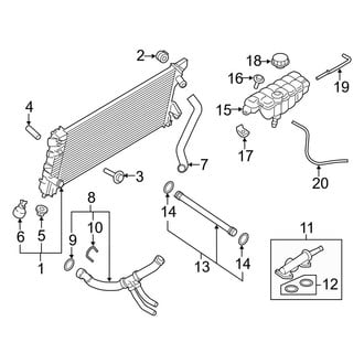 Ford OE - Cooling - Radiator & Components (Raptor)