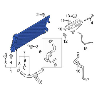 Ford OE - Radiator