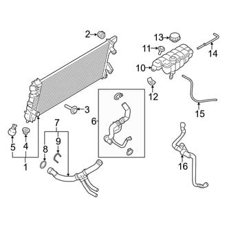Ford OE - Cooling - Radiator & Components (Raptor)