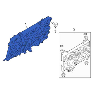 Ford OE - Engine Cooling Fan Assembly