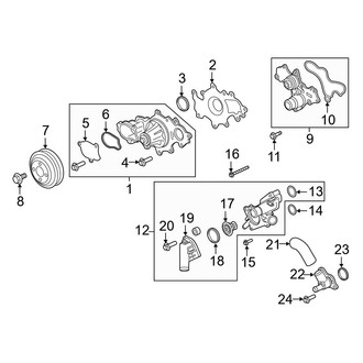Ford OE - Cooling - Water Pump (Raptor)