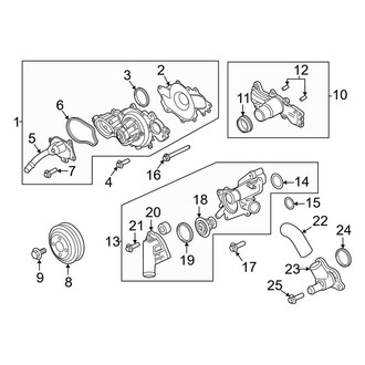 Ford OE - Cooling - Water Pump (Raptor)