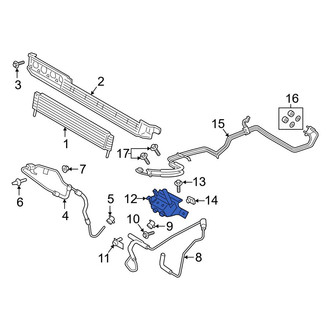 Ford OE - Automatic Transmission Oil Cooler
