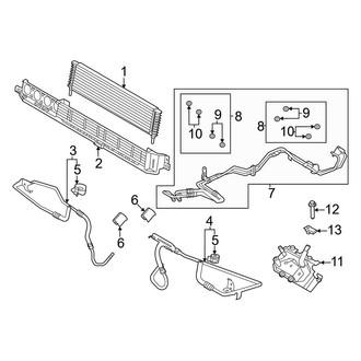 Ford OE - Cooling - Trans Oil Cooler (5.2L)