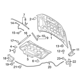 Ford OE - Hood & Components (Raptor)