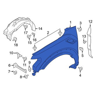 Ford OE - Front Left Fender
