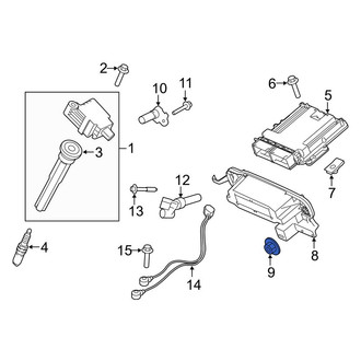 Ford OE - Engine Control Module (ECM) Nut