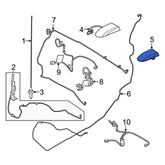 Ford OE - GPS Navigation System Antenna