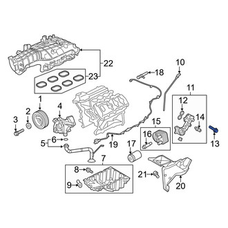 Ford OE - Engine Water Pump Bolt