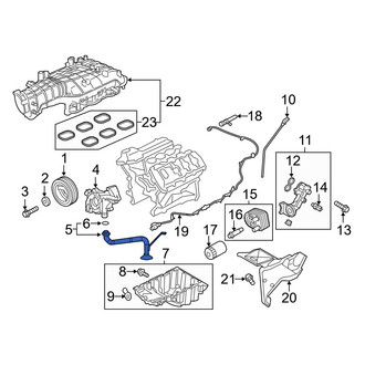 Ford OE - Engine Oil Pump Pickup Tube