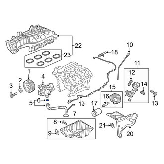 Ford OE - Engine Oil Pump Pickup Tube Gasket