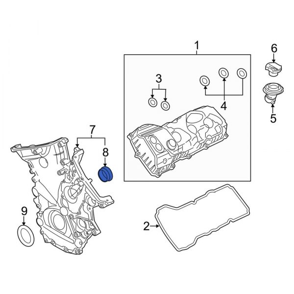 Engine Timing Cover Gasket