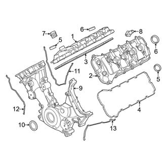 Ford OE - Engine - Valve & Timing Covers (5.2L)