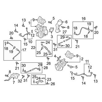 Ford OE - Engine - Turbocharger & Components (Raptor)