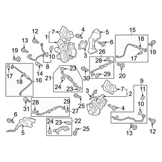 Ford OE - Engine - Turbocharger & Components (Raptor)