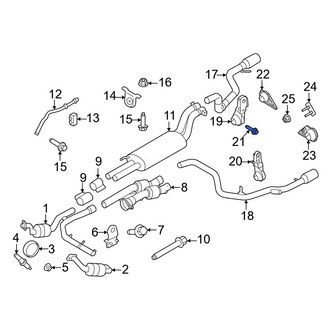 Ford OE - Exhaust System Hanger Bolt