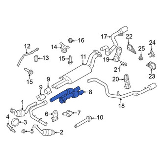 Ford OE - Exhaust Muffler