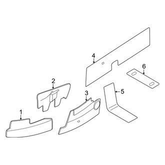 Ford OE - Exhaust System - Heat Shields (Raptor)