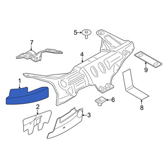 Ford OE - Front Floor Pan Heat Shield
