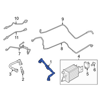 Ford OE - PCV Valve Hose