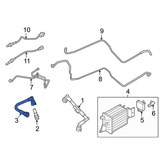 Ford OE - PCV Valve Hose