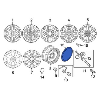 Ford OE - Wheel Trim Ring