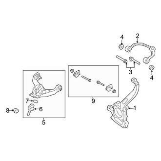 Ford OE - Front Suspension - Suspension Components (Raptor)