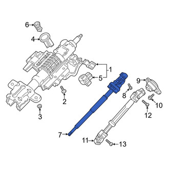 Ford OE - Upper Steering Shaft