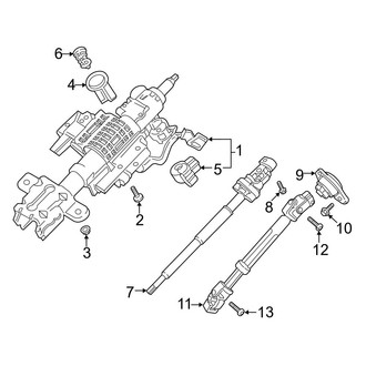 Ford OE - Steering Column Assembly (Manual Tilt), (Raptor)