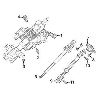 Ford OE - Steering Column Assembly (Manual Tilt), (Raptor)