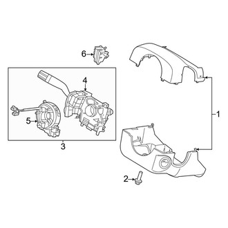 Ford OE - Steering Column Switch Housing
