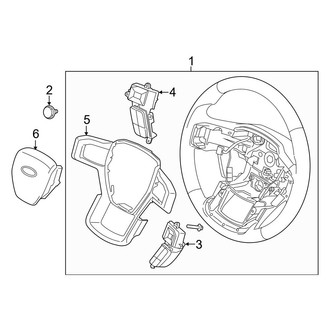 Ford OE - Steering Wheel & Trim (Raptor)