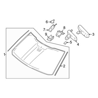 Ford OE - Windshield - Glass (Raptor)