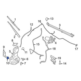 Ford OE - Windshield Washer Pump Grommet
