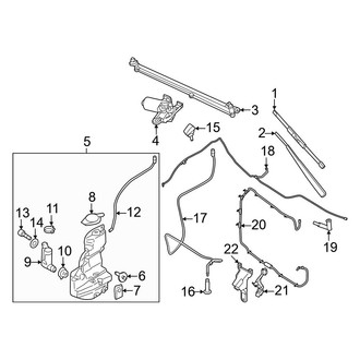 Ford OE - Windshield - Wiper & Washer Components (Raptor)